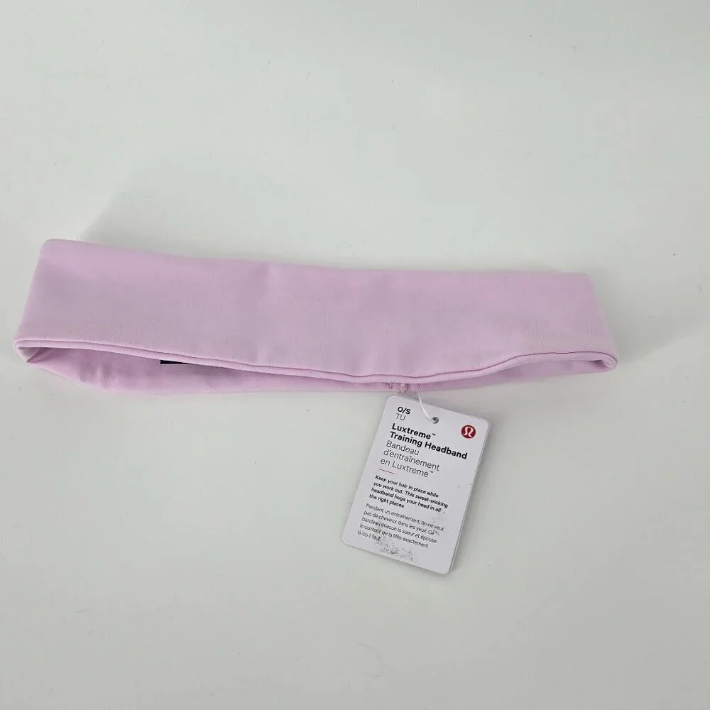 Lululemon Luxtreme Training Headband - Pink Organza